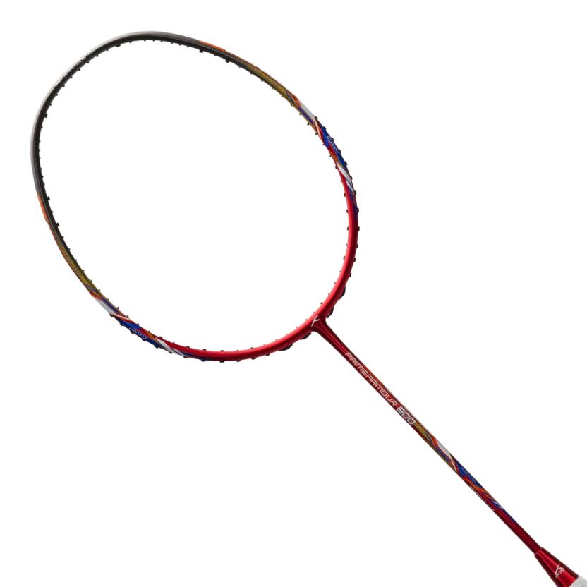 Hundred Badmintonschläger – Primearmour 800 Dunkelrot/Grau 7/7