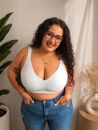 Soutien-gorge sans coutures avec rembourrage amovible | Sans armatures