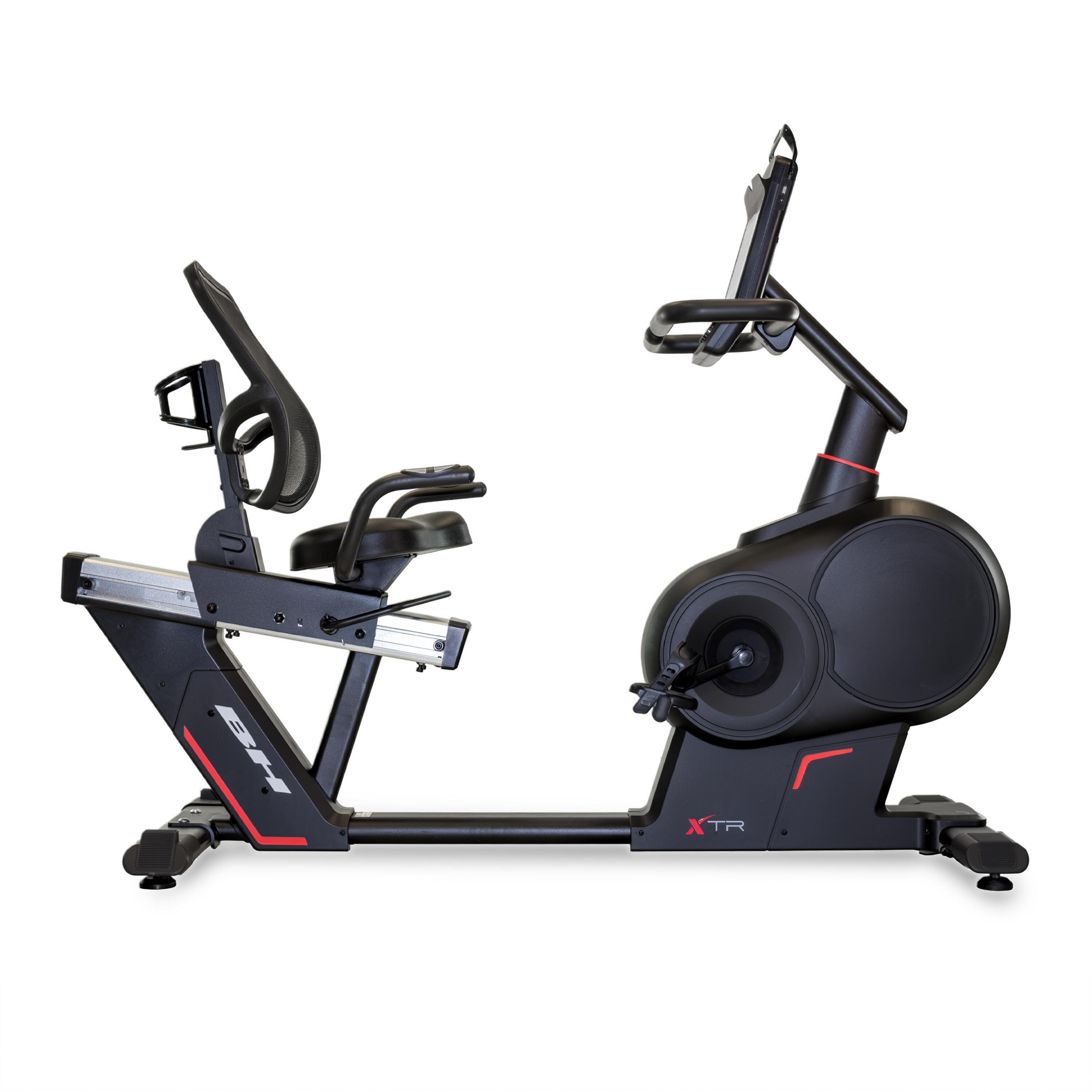 Cyclette reclinata XTR Multimedia H655TFT – Facile accesso, Schermo 10", Semipro 2/7