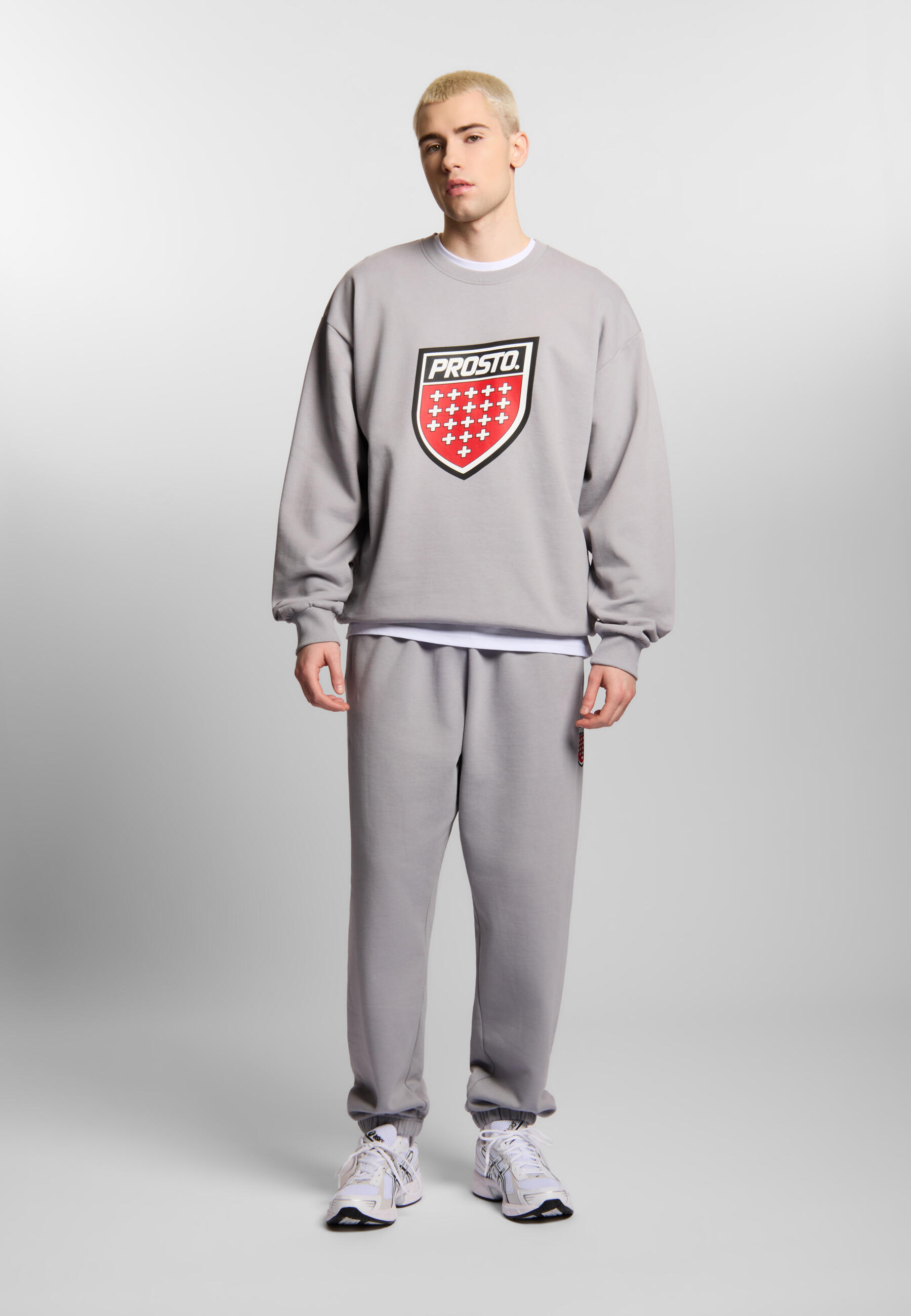 Bluza sportowa męska Prosto Shield Big bez kaptura