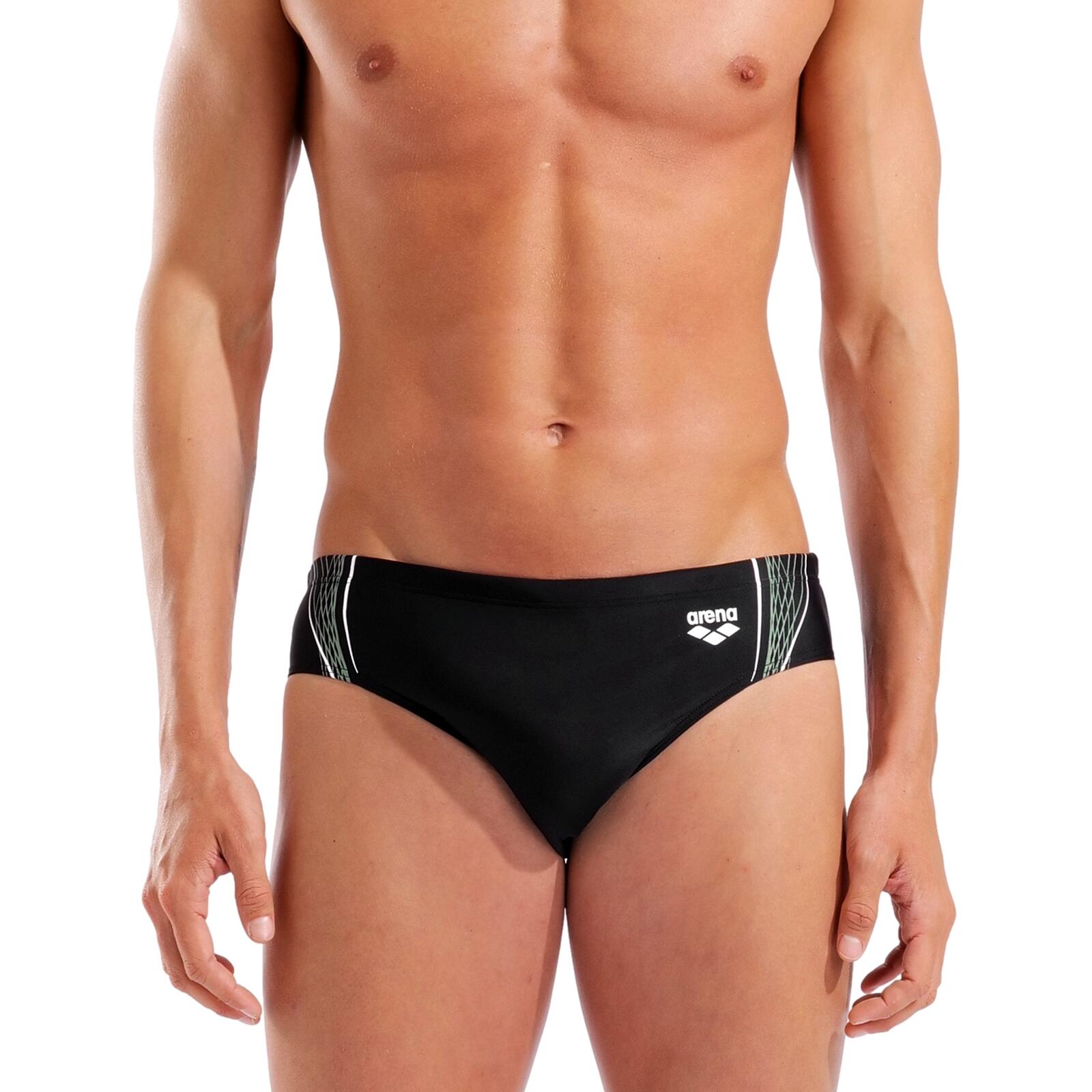 Badeslip bequem leicht schnelltrocknend Herren - Swim Briefs 3/6