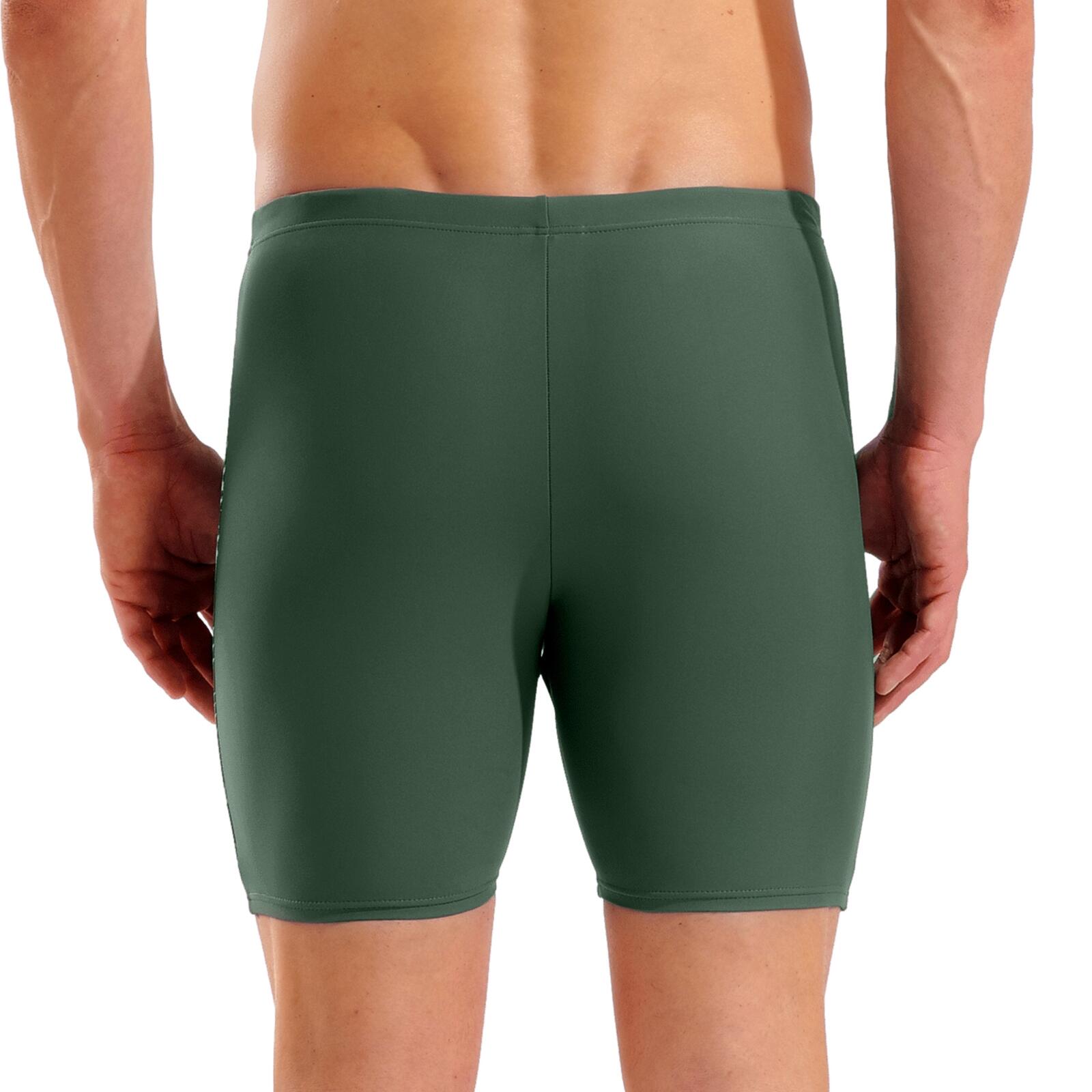 Badehose schnelltrocknend chlorbeständig Herren - Swim Mid Jammer Graphic 5/6