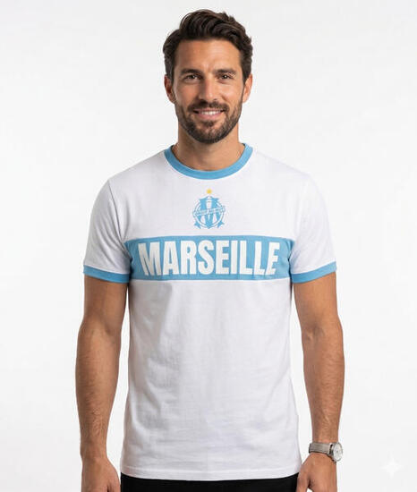 T-shirt OM - Collection officielle OLYMPIQUE DE MARSEILLE