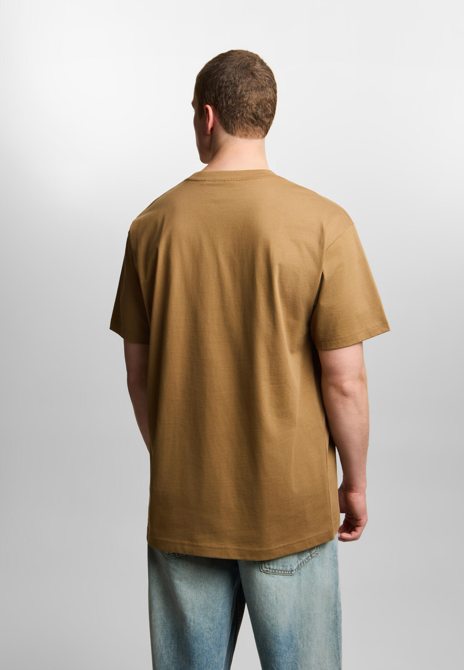 Koszulka sportowa męska Prosto Big log t-shirt z krótkim rękawem