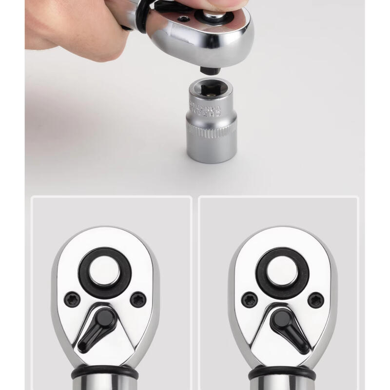 Klucz rowerowy dynamometryczny 1/4" 2–24 nm Rockbros przedłużka 7/7