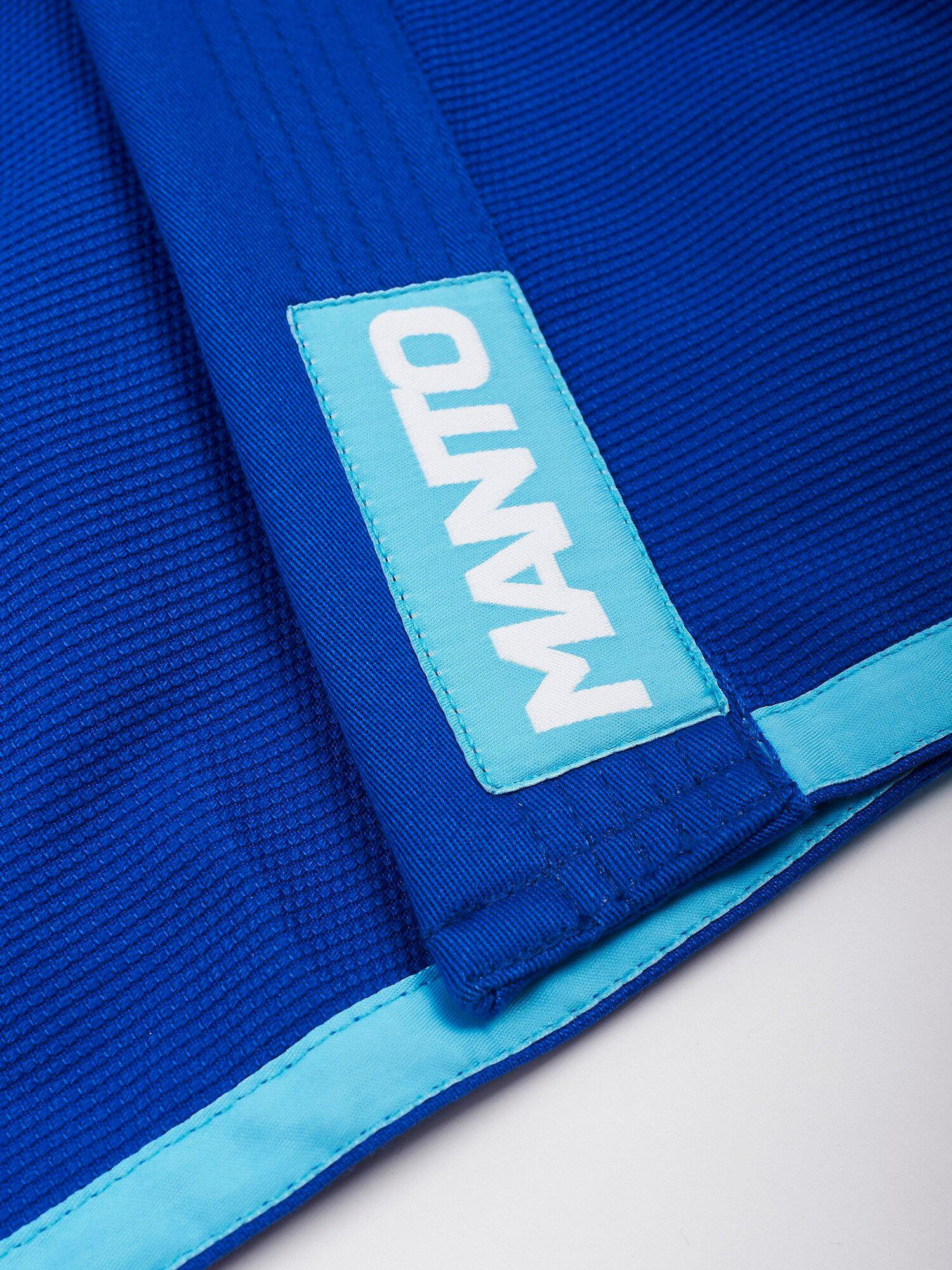 MANTO "Junior 2.0" BJJ Gi niebieskie M3 7/7
