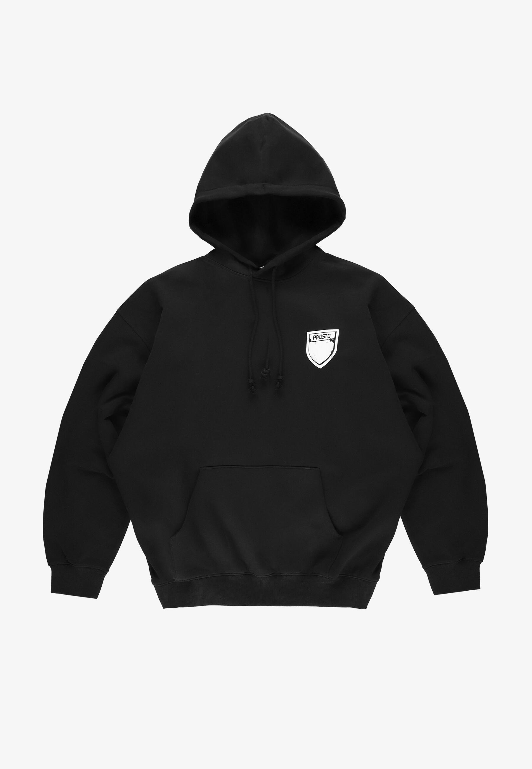 Bluza sportowa męska Prosto Shield Mini Splash z kapturem 4/7