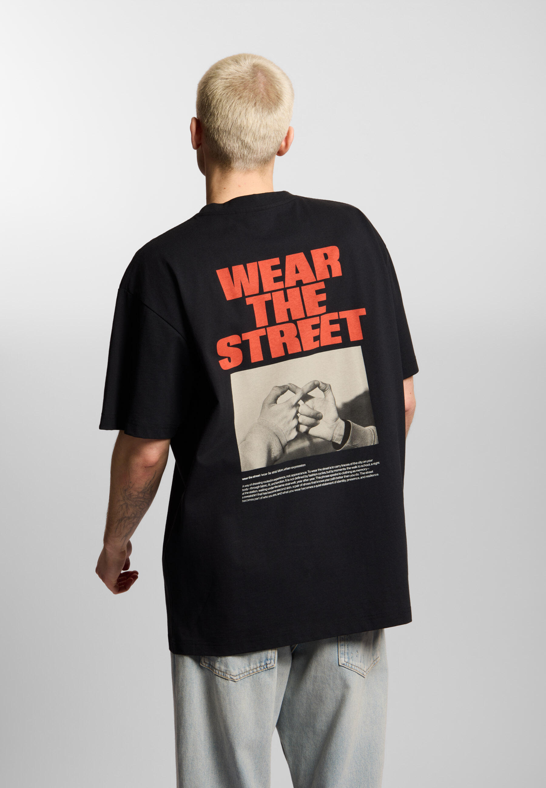 Koszulka sportowa męska Prosto Wear The Street z krótkim rękawem 3/7