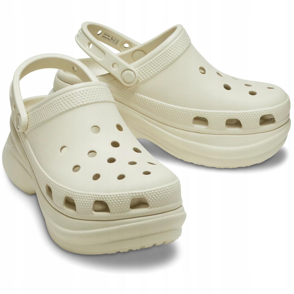 Sandalias Planas Mujer Crocs  Beige 2/6