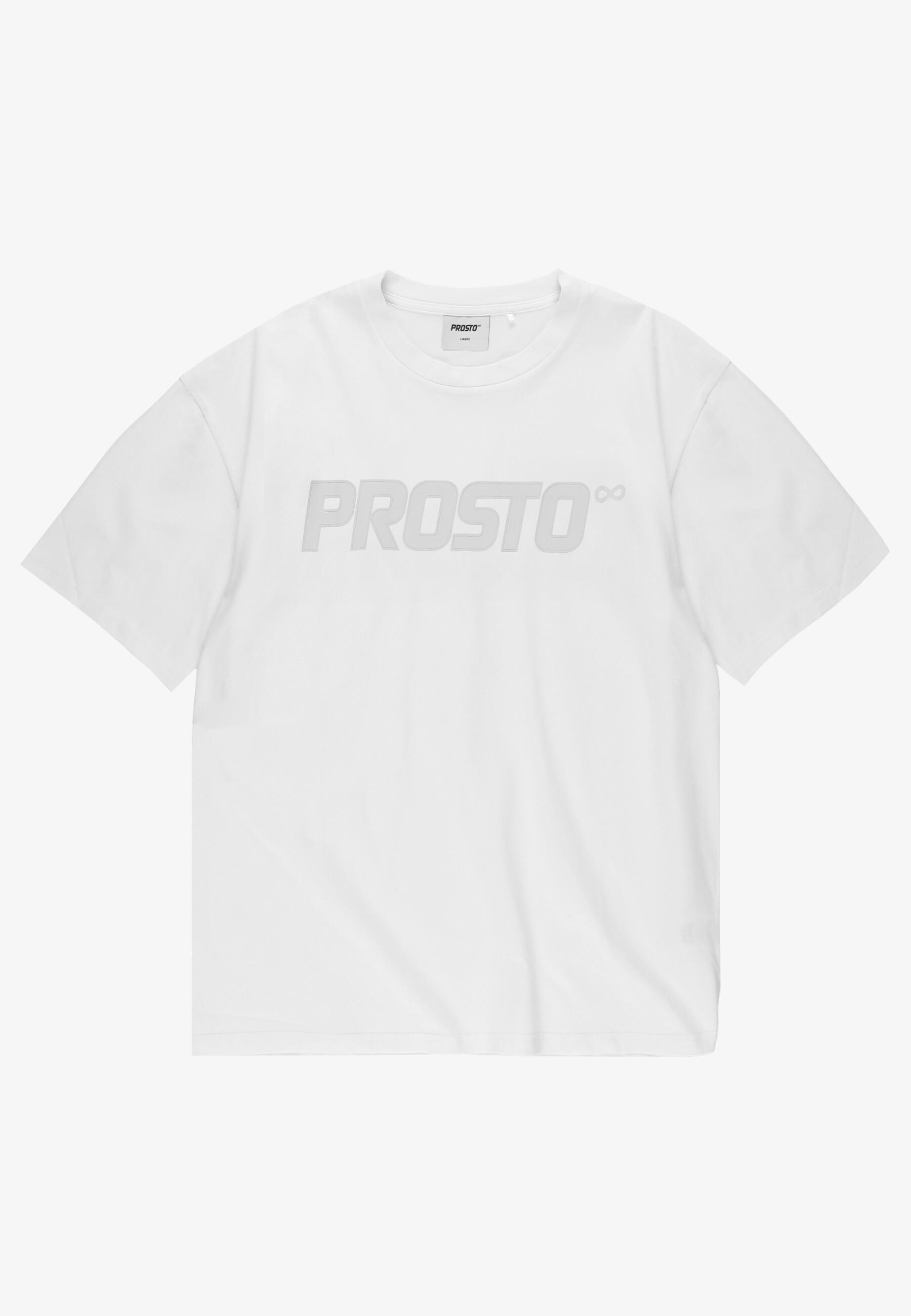 Koszulka sportowa męska Prosto Big log t-shirt z krótkim rękawem 4/6