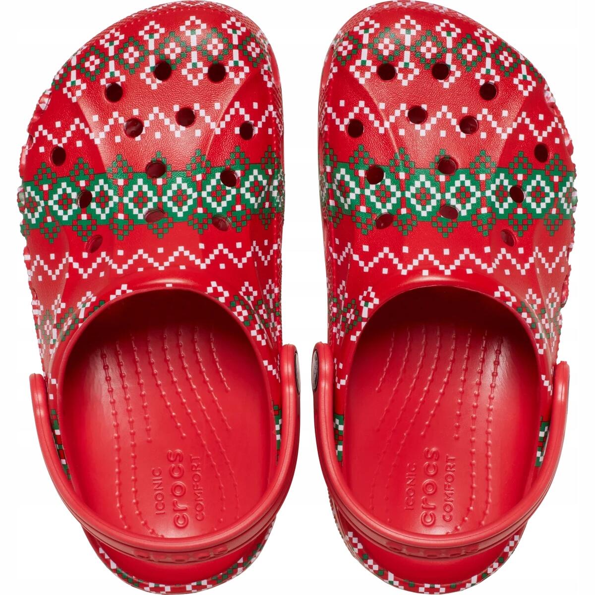 Chodaki Dla Dzieci Crocs Kids Baya Holiday Graphic Clog. 6/6