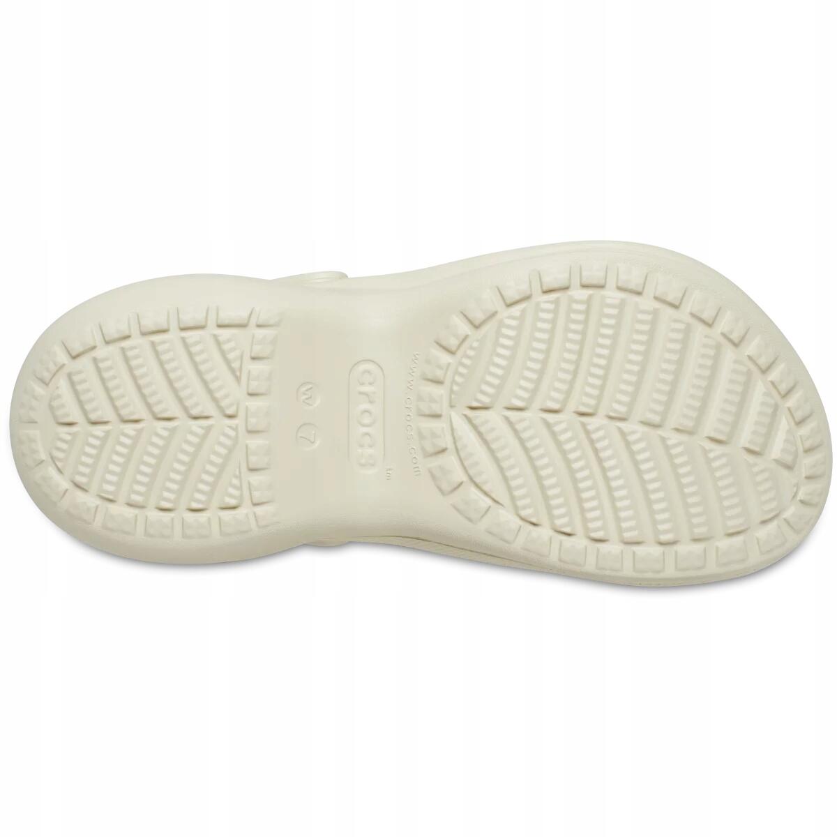 Sandalias Planas Mujer Crocs  Beige 4/6