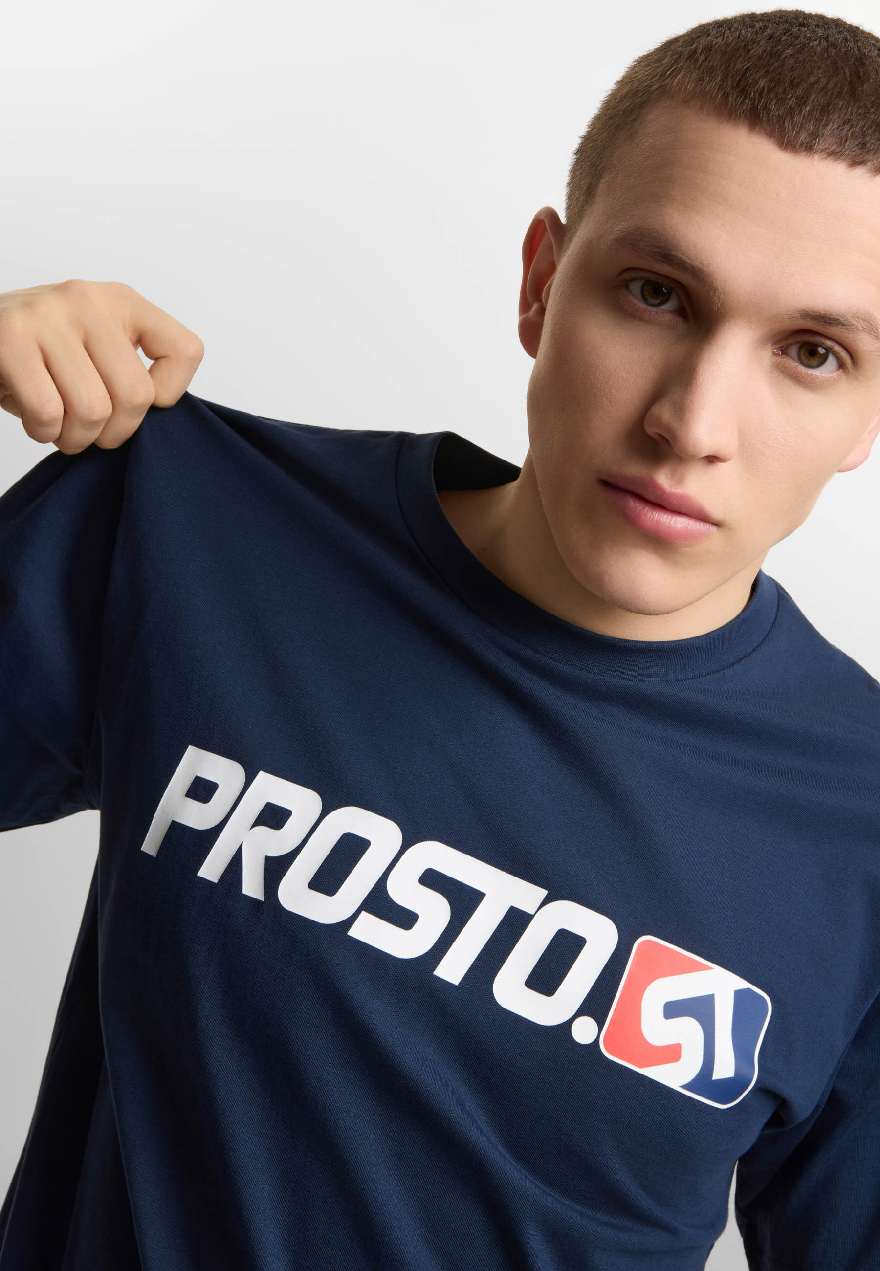 Koszulka sportowa męska Prosto ST z krótkim rękawem 2/6