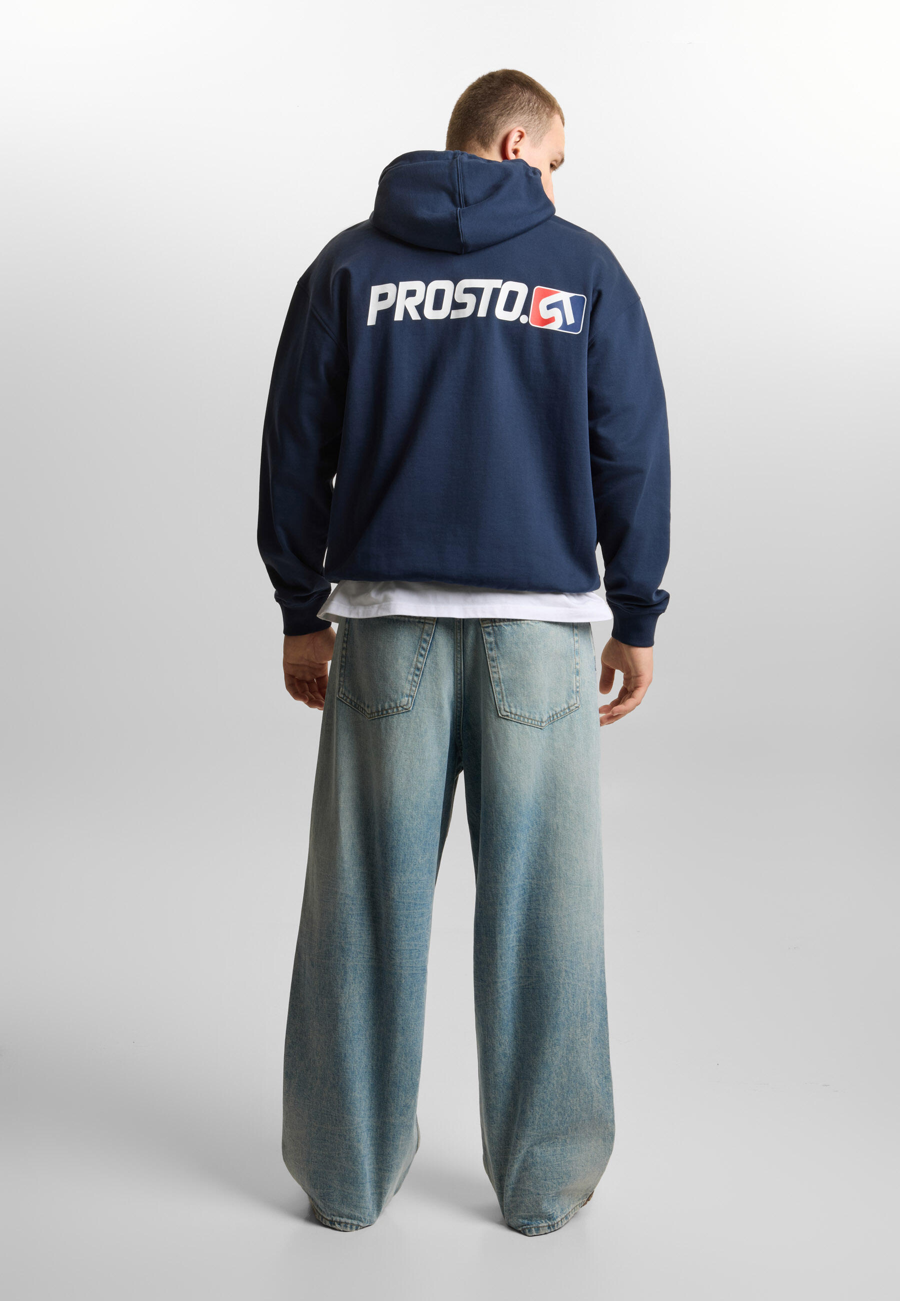 Bluza sportowa męska Prosto ST bluza z kapturem z kapturem 3/7