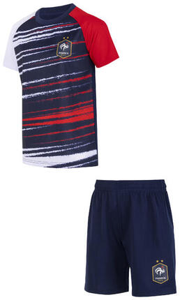 Ensemble Maillot short FFF - Collection officielle Equipe de France de Football