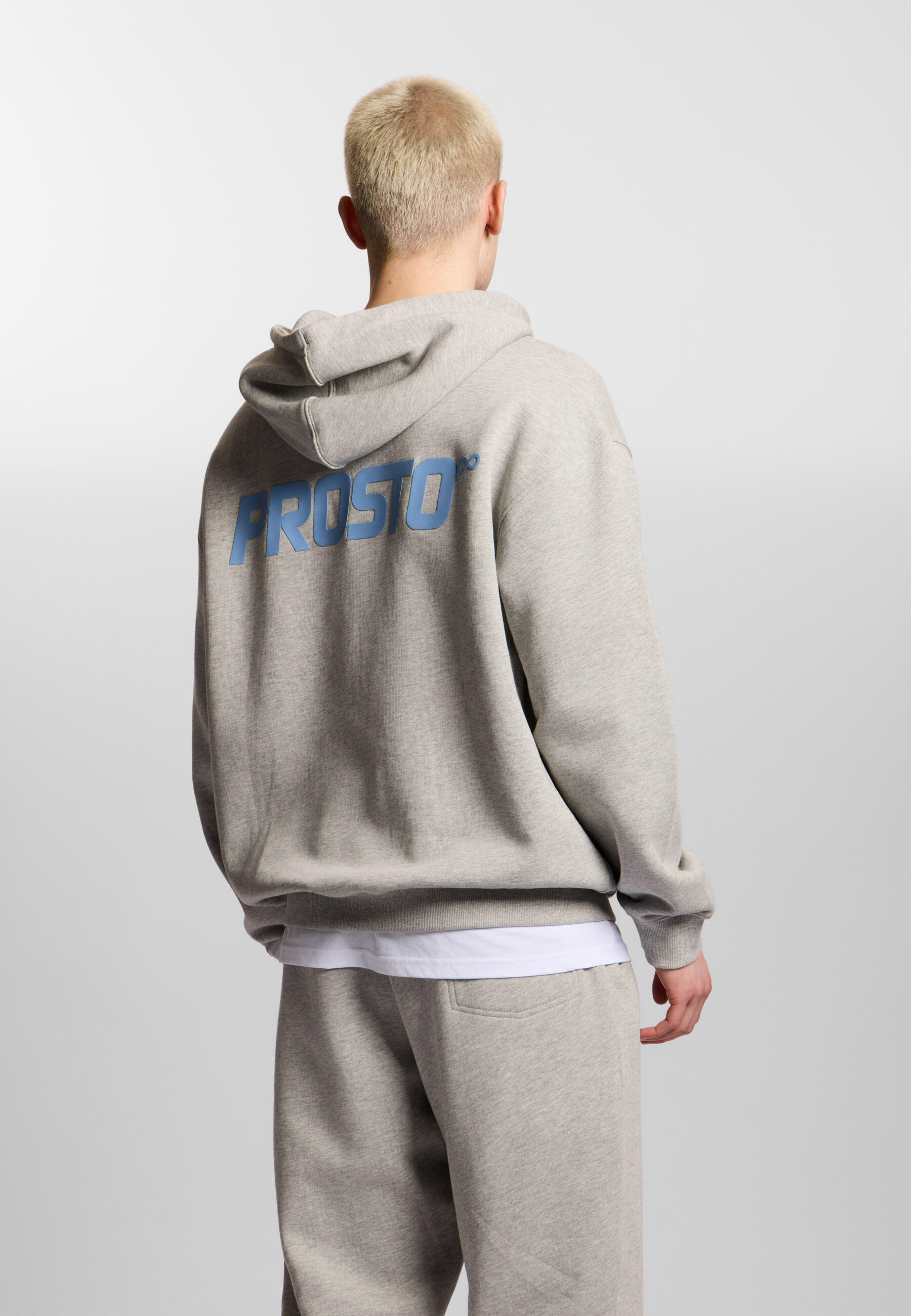 Bluza sportowa męska Prosto Infinity z kapturem