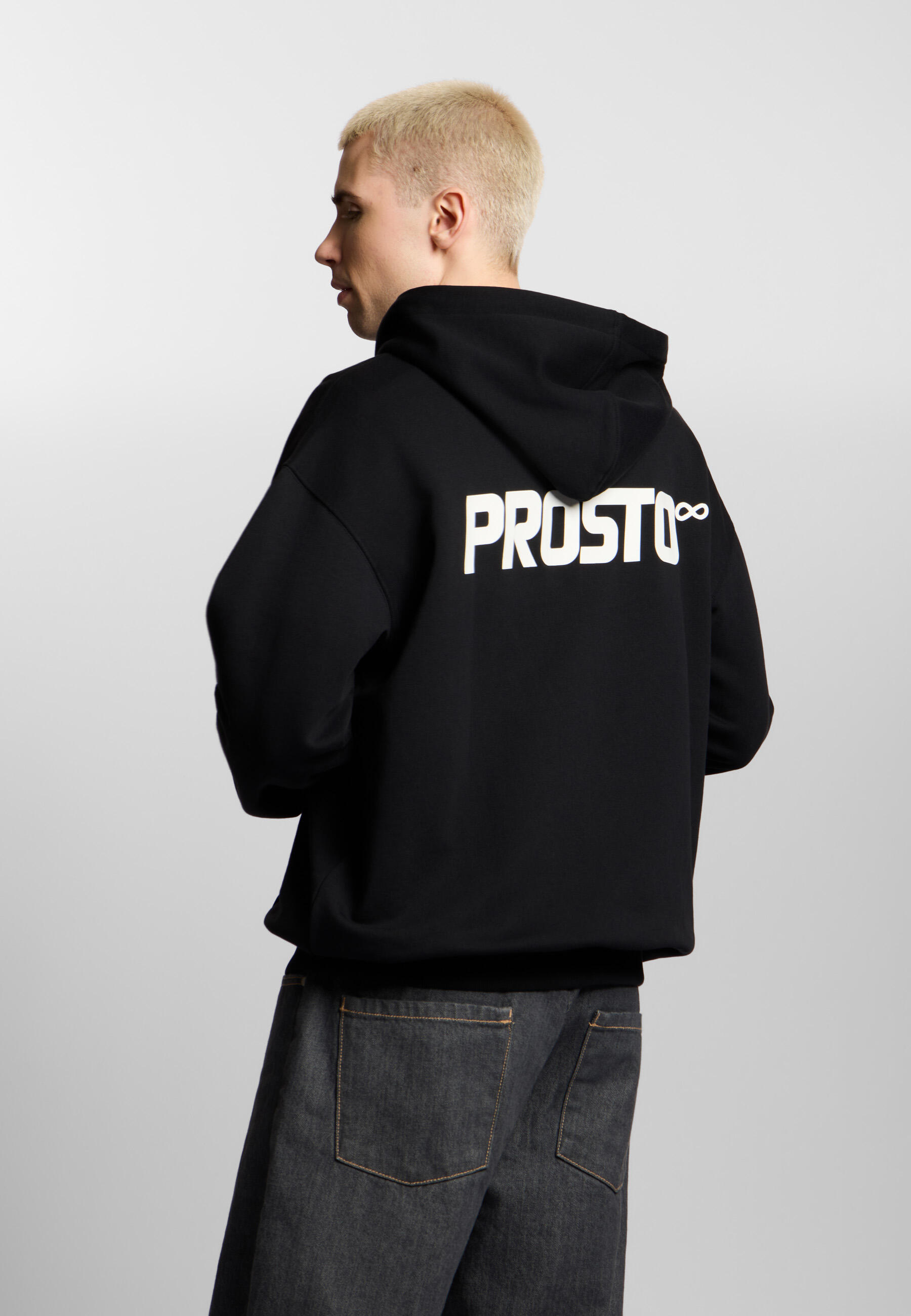 Bluza sportowa męska Prosto Infinity z kapturem