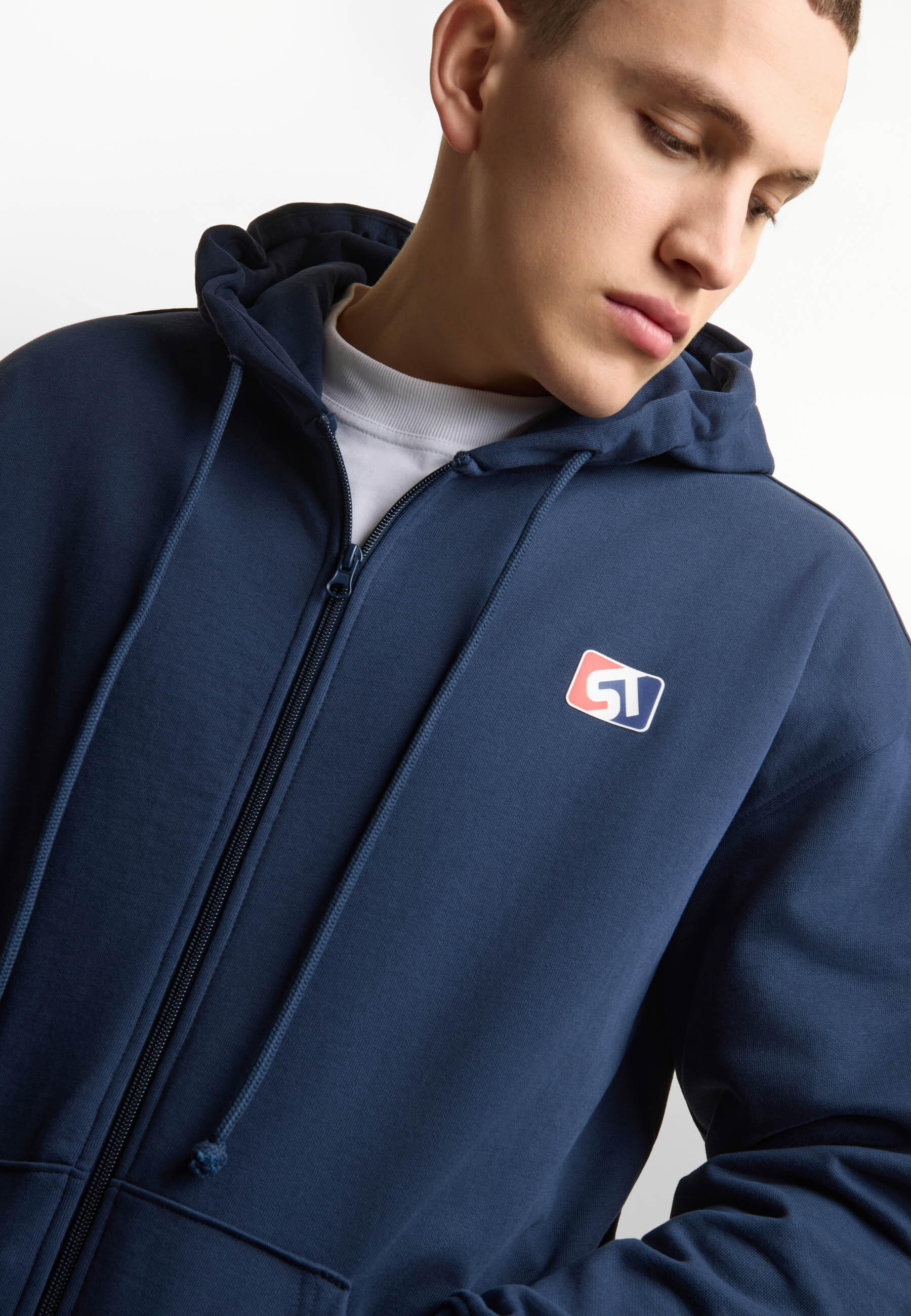 Bluza sportowa męska Prosto ST bluza z kapturem z kapturem 4/7