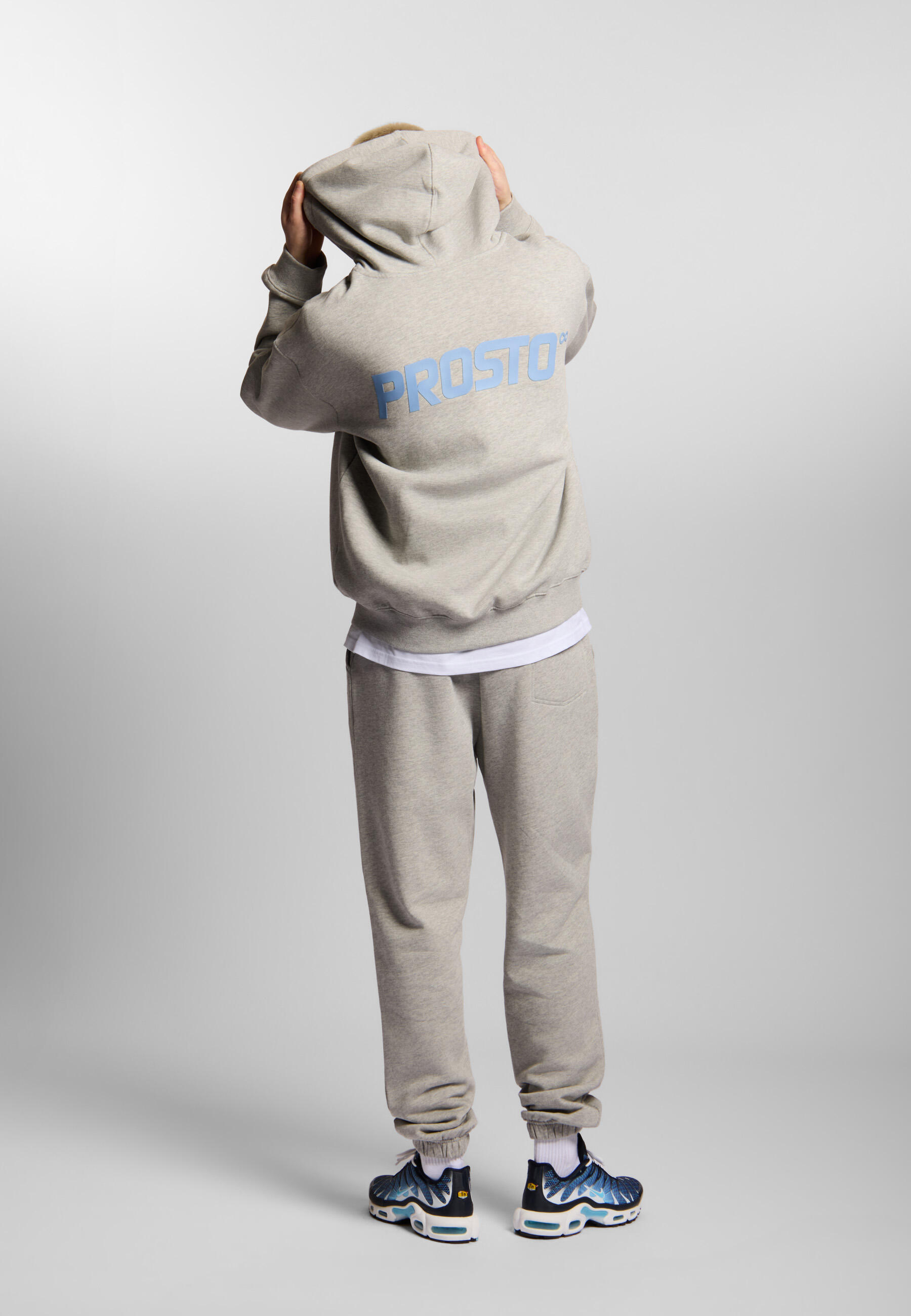Bluza sportowa męska Prosto Infinity z kapturem 6/7