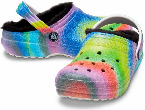 Chodaki Dla Dzieci Crocs Classic Lined Spray Dye Clog 2/6
