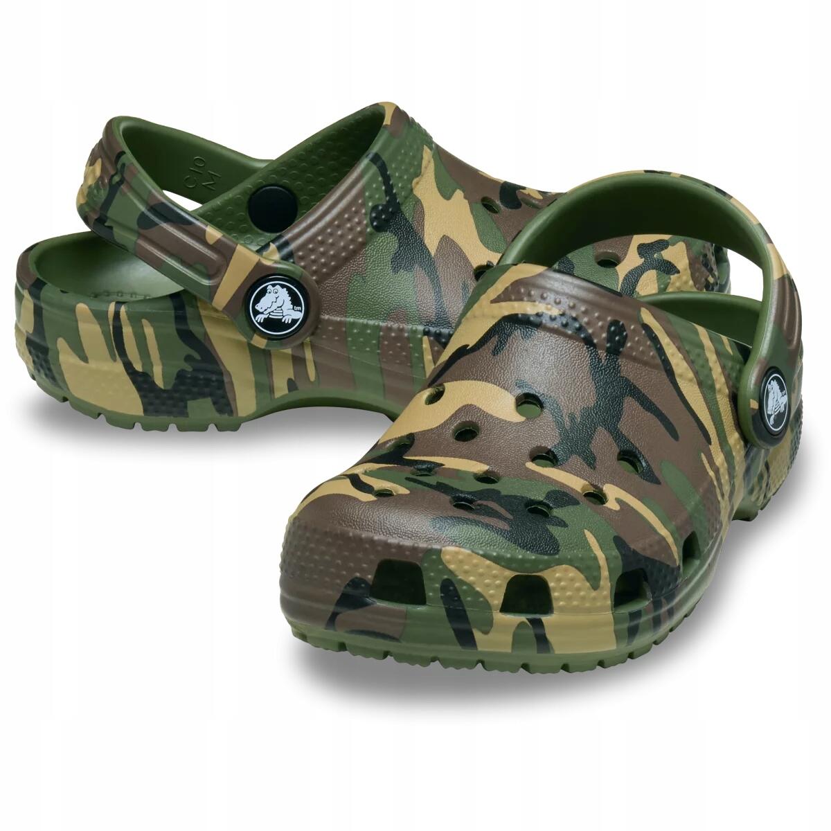 Chodaki Dla Dzieci Crocs Classic Camouflage Clog 2/6
