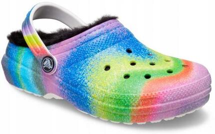 Chodaki Dla Dzieci Crocs Classic Lined Spray Dye Clog