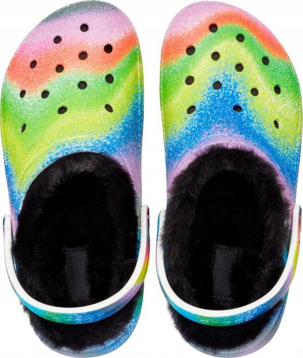 Chodaki Dla Dzieci Crocs Classic Lined Spray Dye Clog 6/6