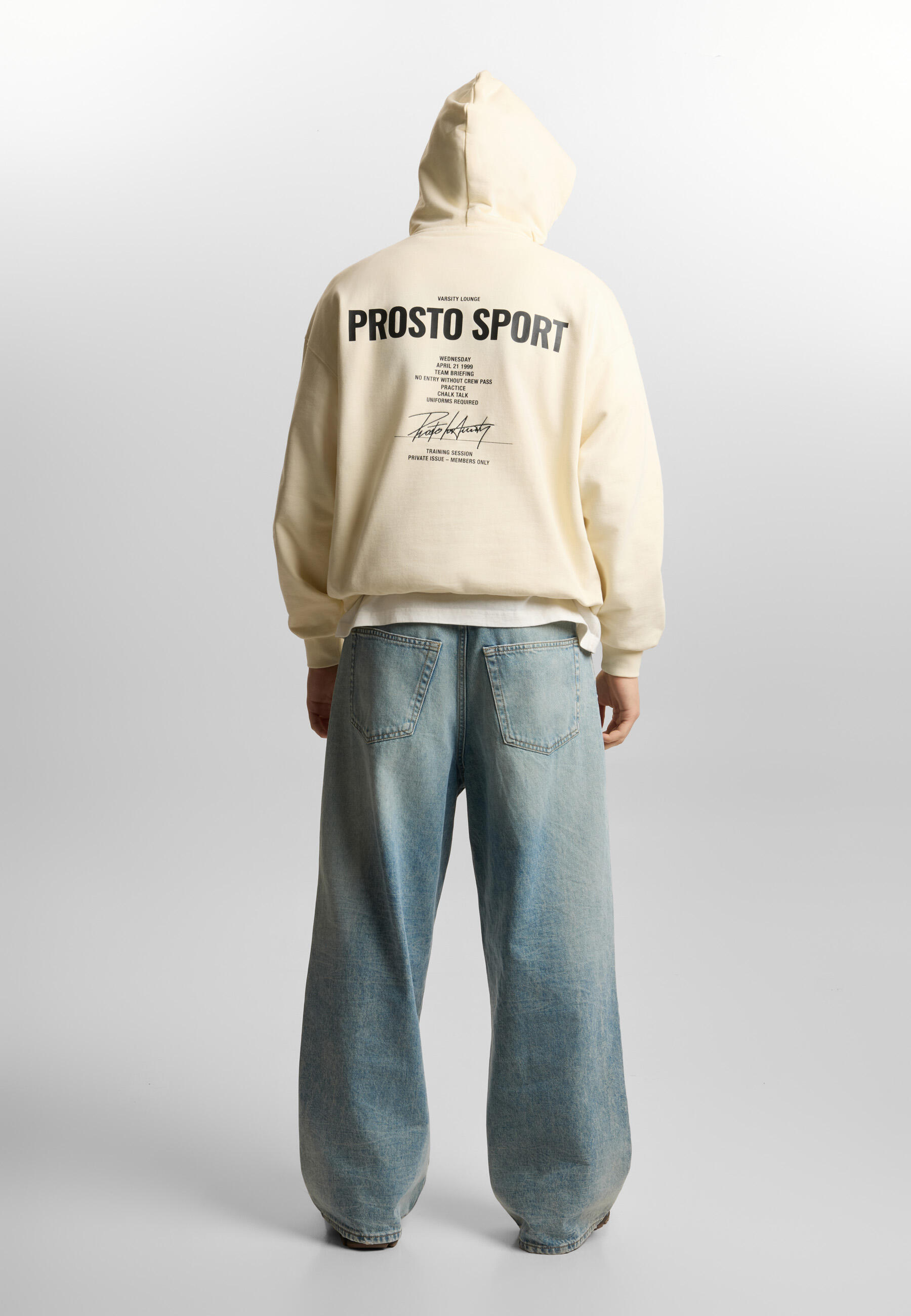 Bluza sportowa męska Prosto Club z kapturem 3/7