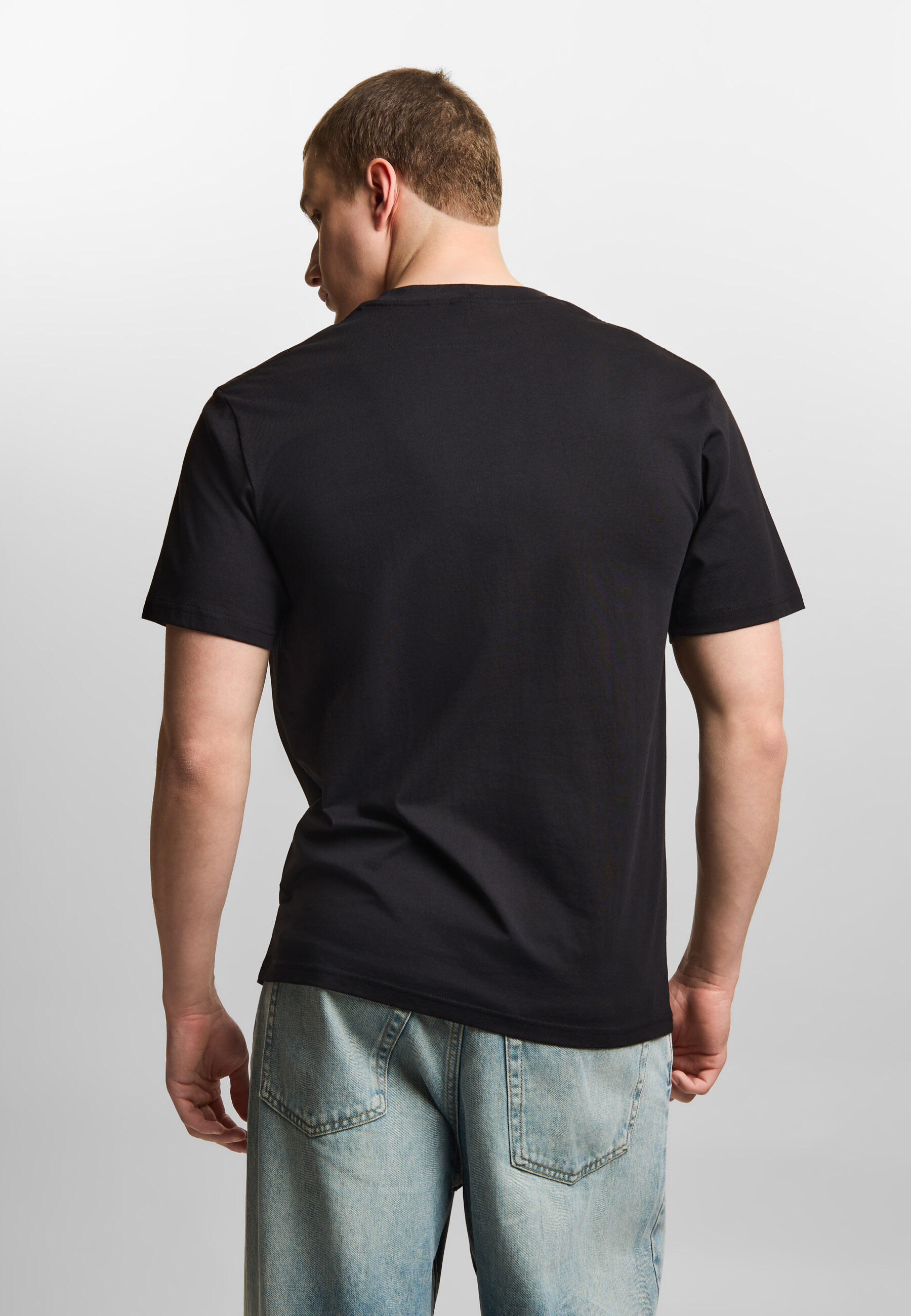 Koszulka sportowa męska Prosto Crack Box Logo z krótkim rękawem