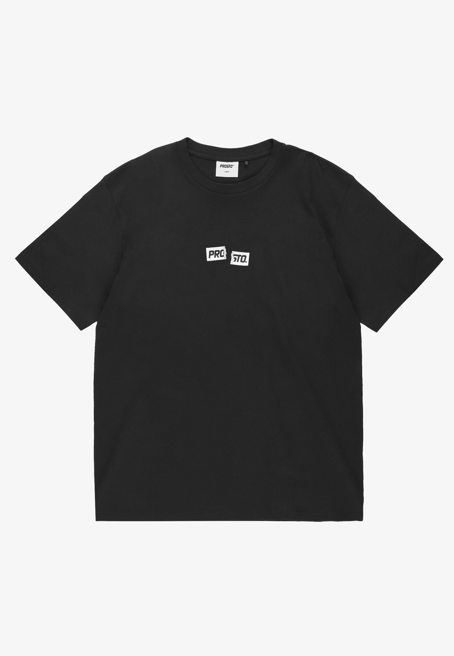 Koszulka sportowa męska Prosto Crack Box Logo z krótkim rękawem 4/6
