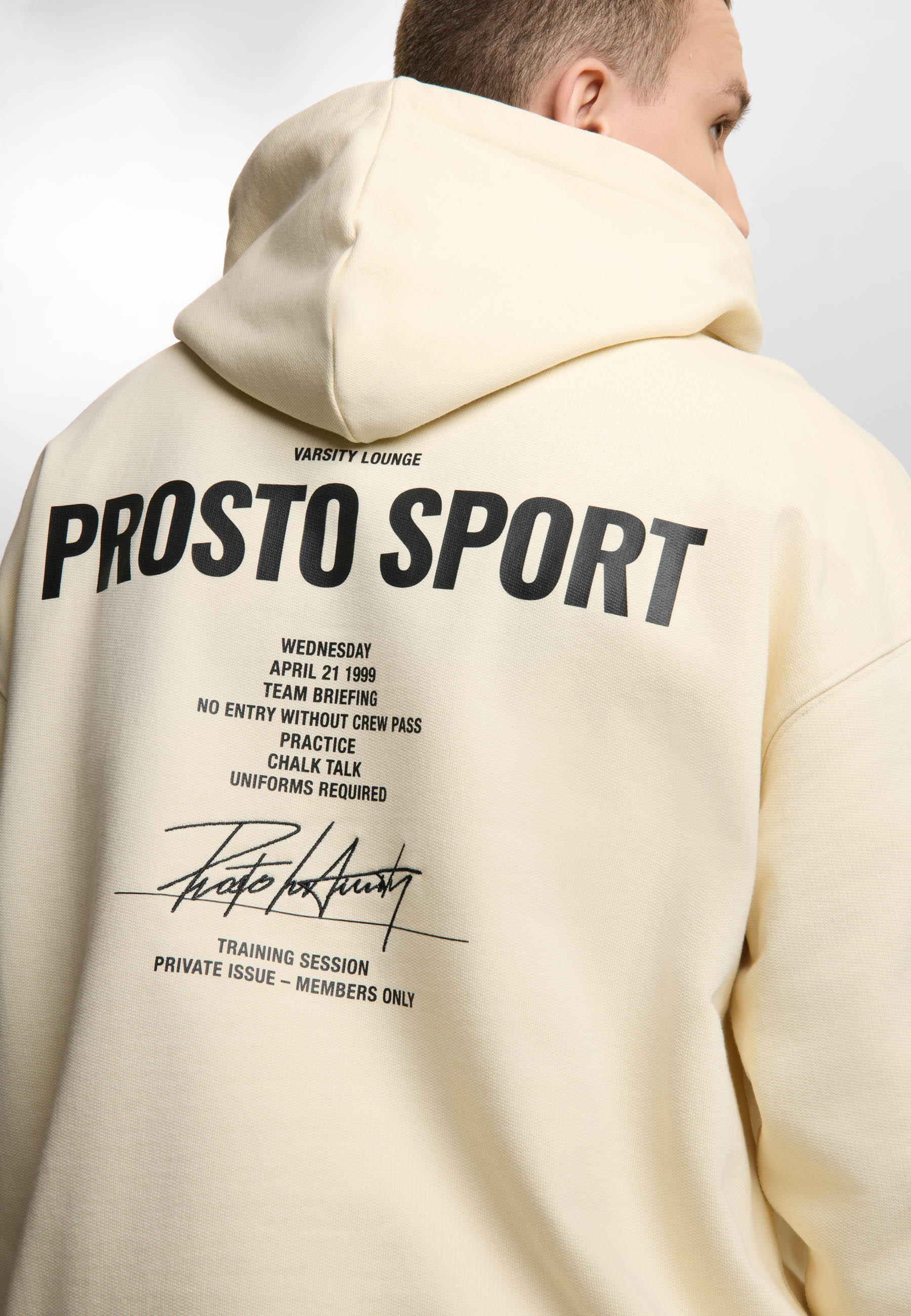 Bluza sportowa męska Prosto Club z kapturem 4/7