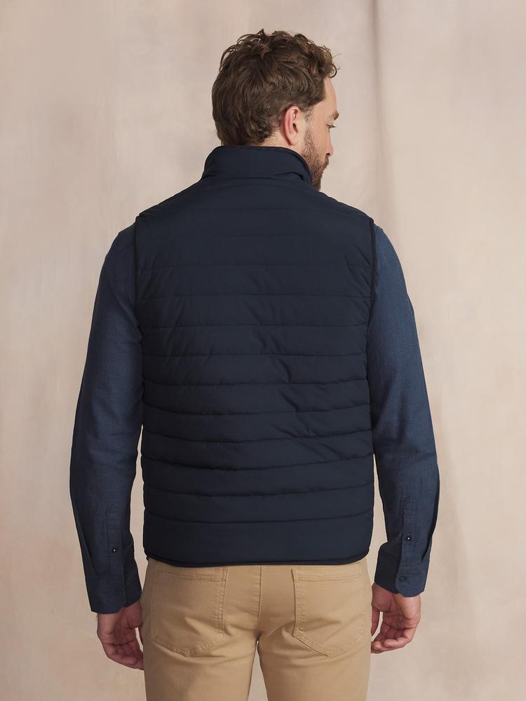 Plumífero sin Mangas Marino para Hombre TBS Josef 2/5