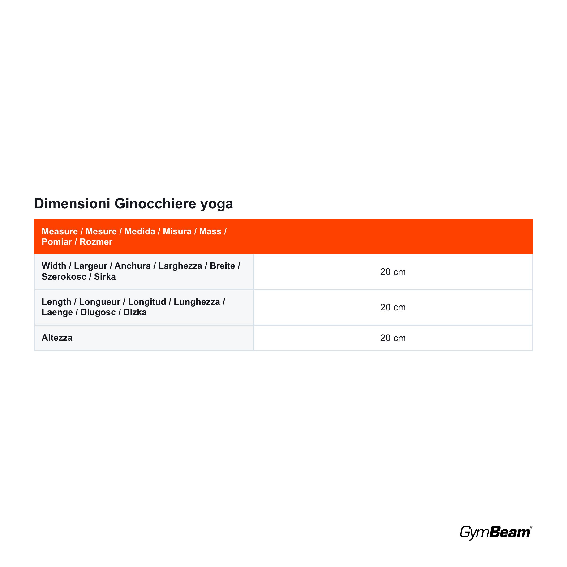 Ginocchiere Yoga Black 5/5