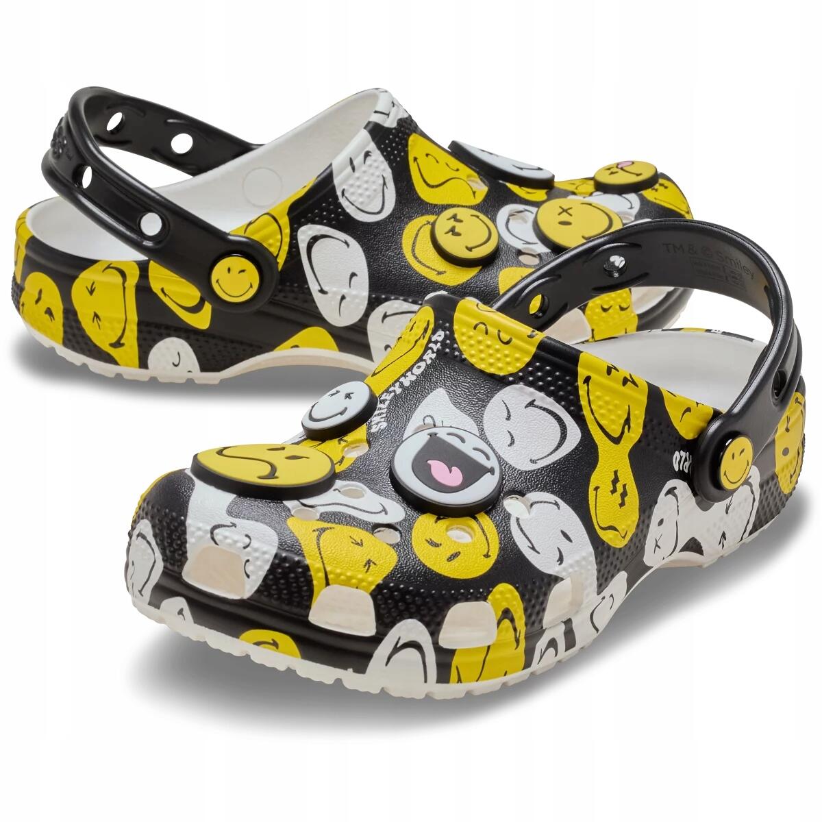 Chodaki Dla Dzieci Crocs Classic Smiley Clog 2/6
