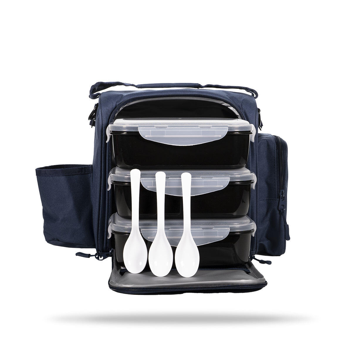 Borsa per Alimenti FIT Prep Blue Navy 3/4