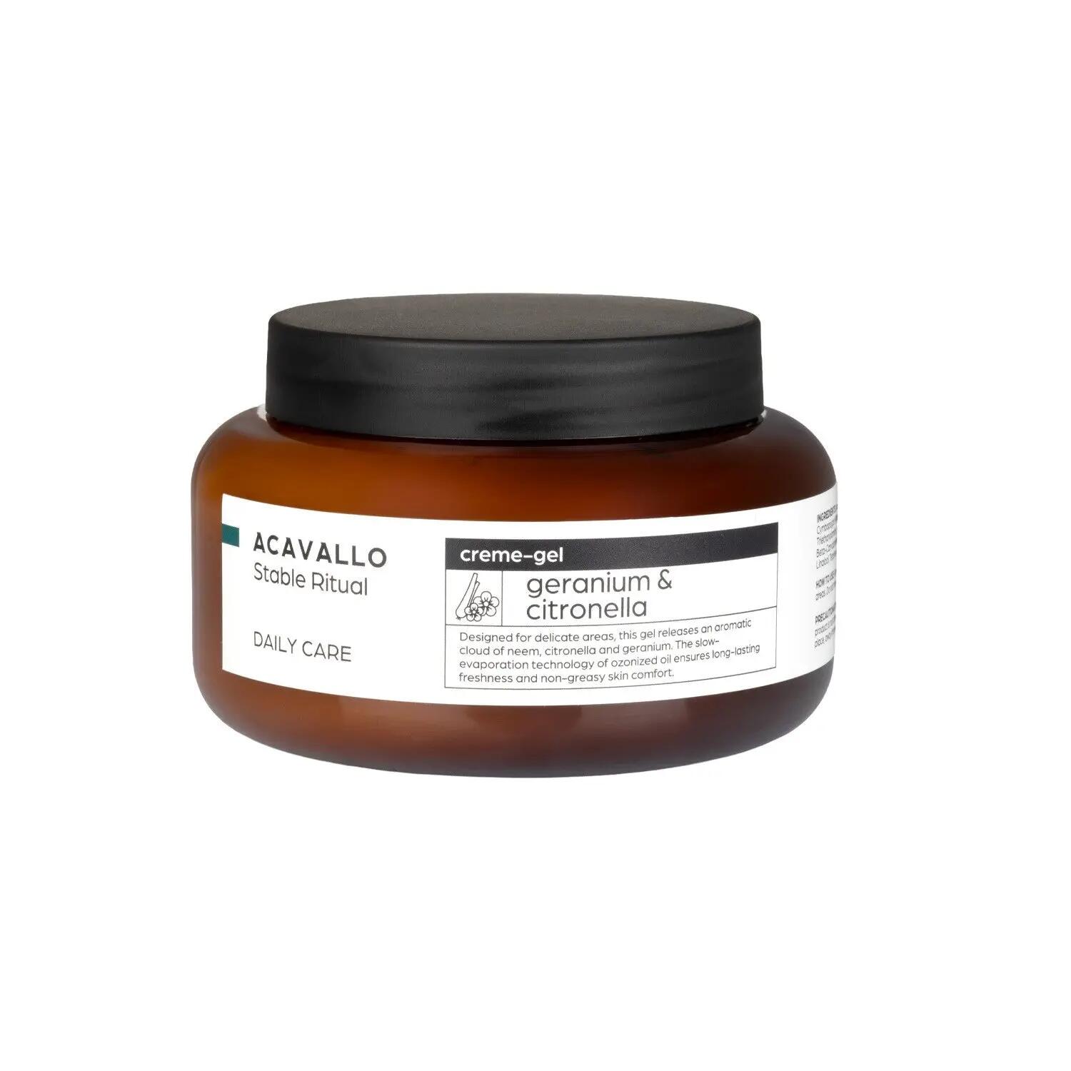 Acavallo Geranium & Citronella Anti-vliegen Cream Gel Kleurloos - 2/4