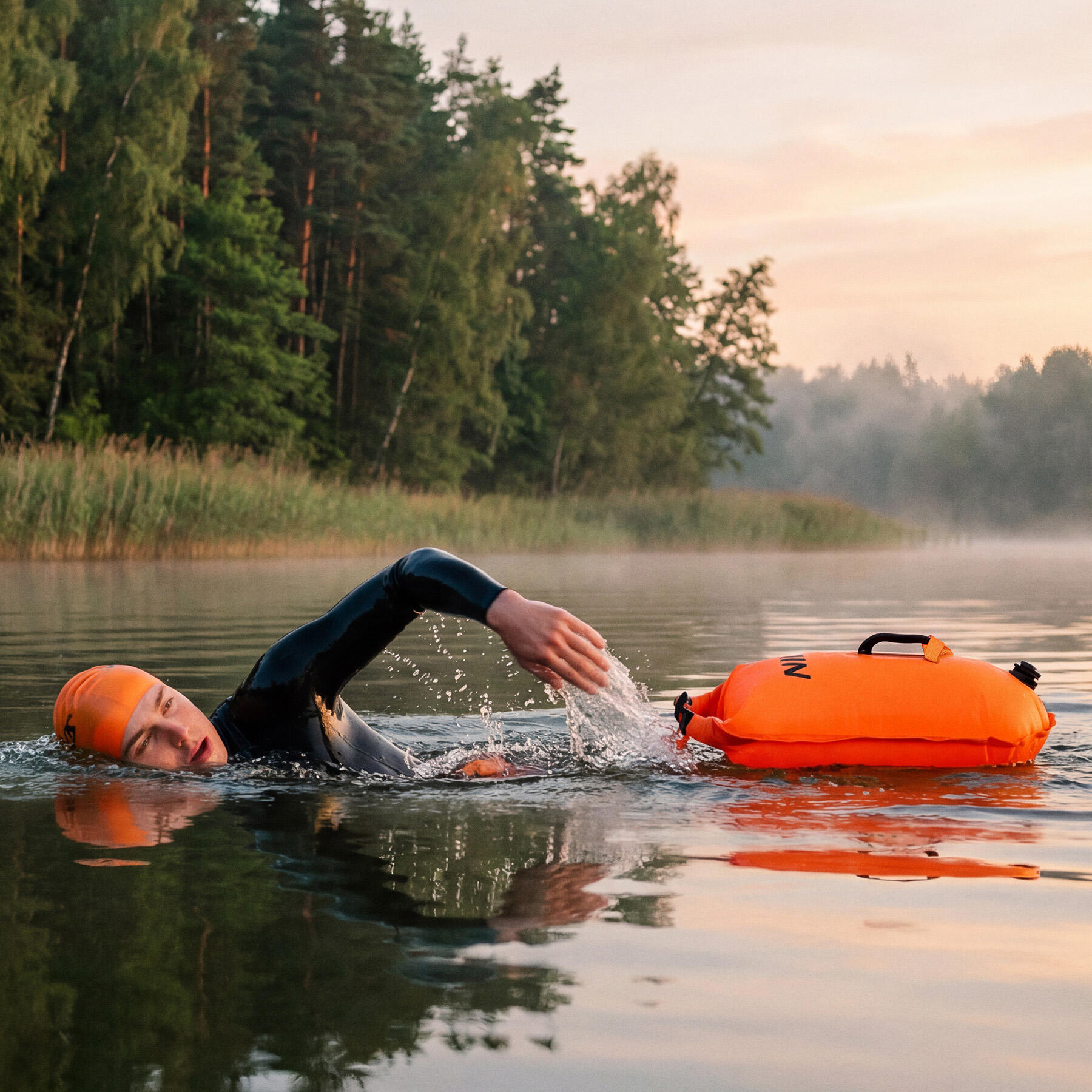 Bouée de sécurité gonflable 3 en 1 pour la natation, 28 L, NILS CAMP NC1772 5/7