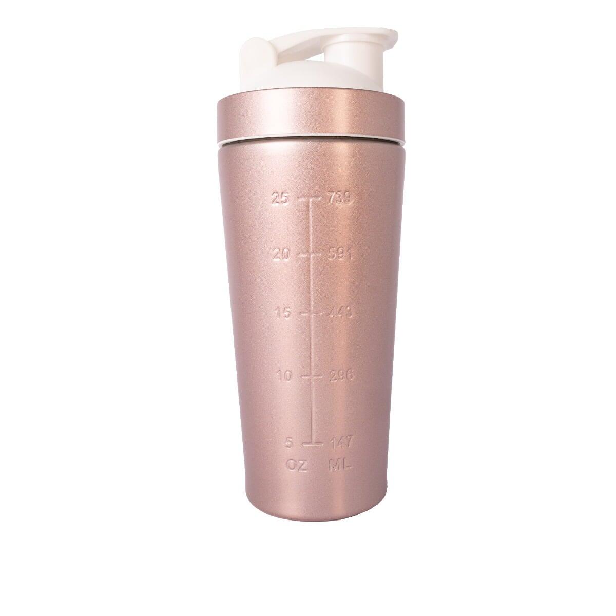 Shaker in acciaio 750 ml rosa oro Steel 3/5
