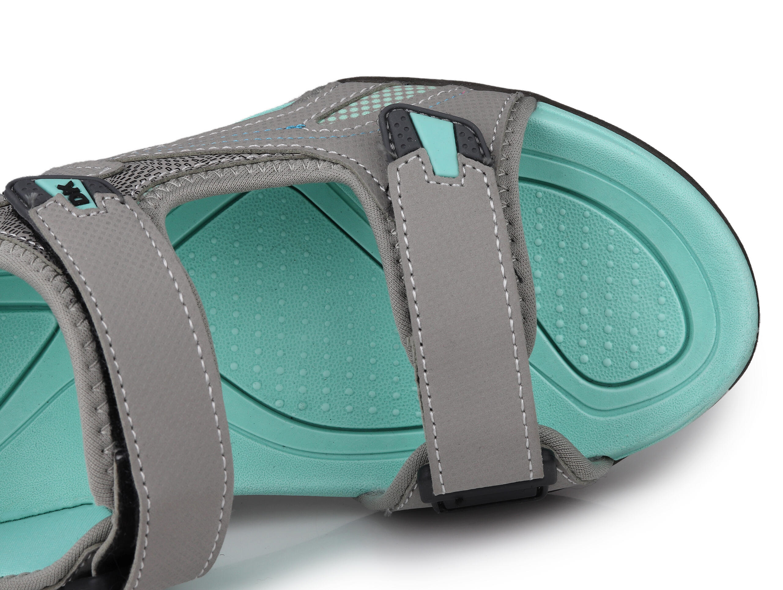 Sandały damskie sportowe DK CIKO GREY/TURQUISE 5/5