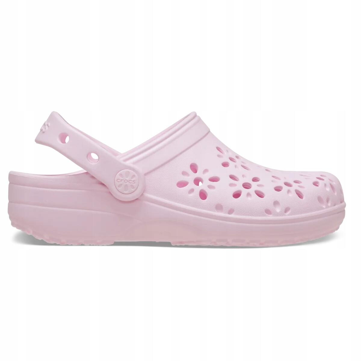 Chodaki Dla Dzieci Crocs Classic Floral Cut Out Clog 3/6