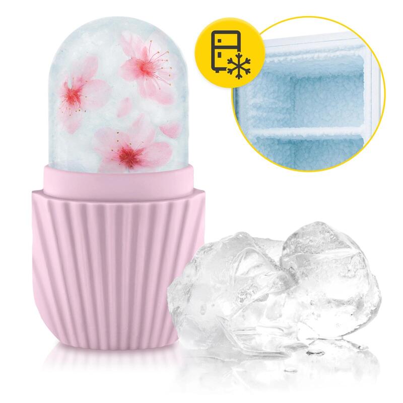 Aparat de masaj facial cu gheață 4FIZJO – roller din silicon tip ice roller
