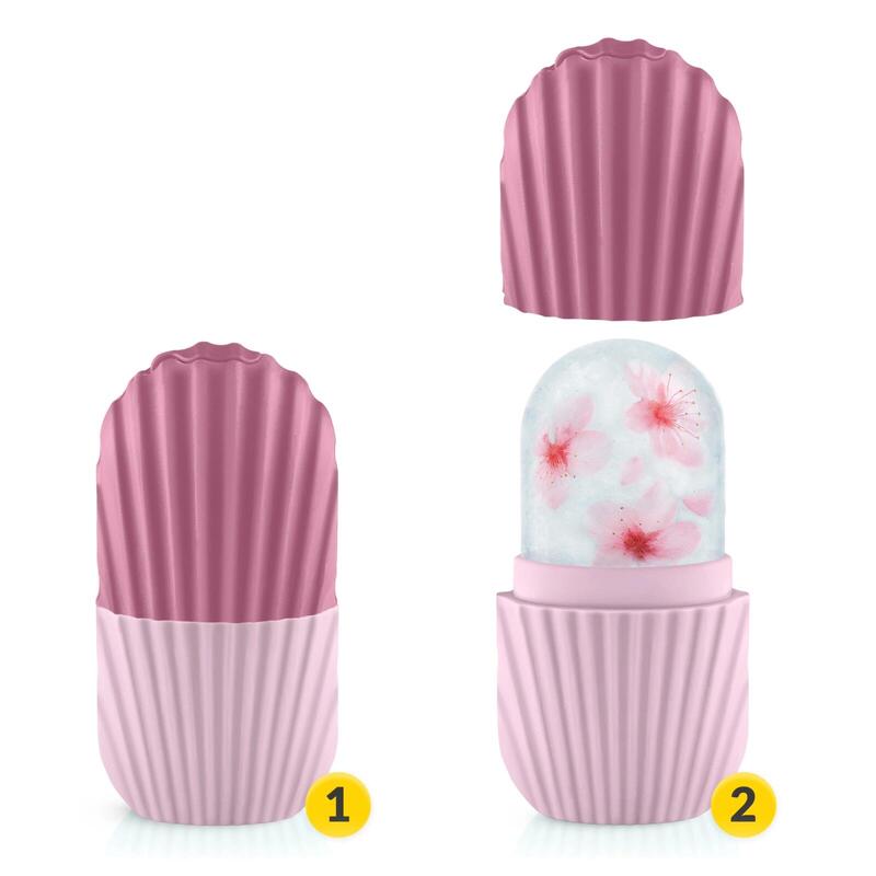 Aparat de masaj facial cu gheață 4FIZJO – roller din silicon tip ice roller