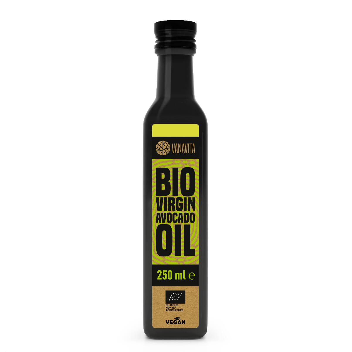 Olej z awokado płyn BIO virgin 250 ml