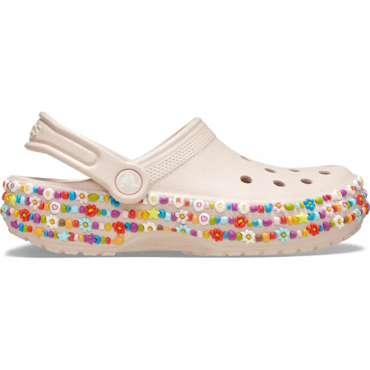 Chodaki Dla Dzieci Crocs Classic Beaded Band Clog 3/6