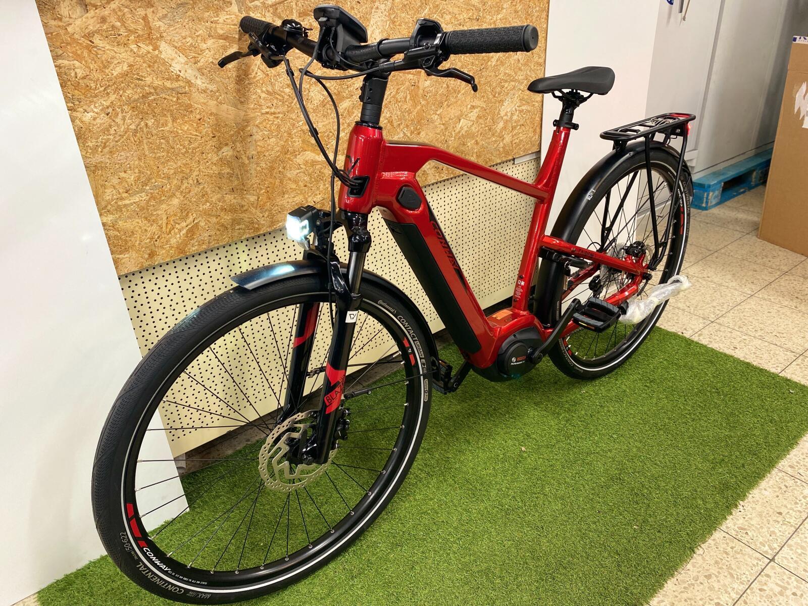 Conway CAIRON T 2.0 touring e-bike, 625 Wh, rood 6/7