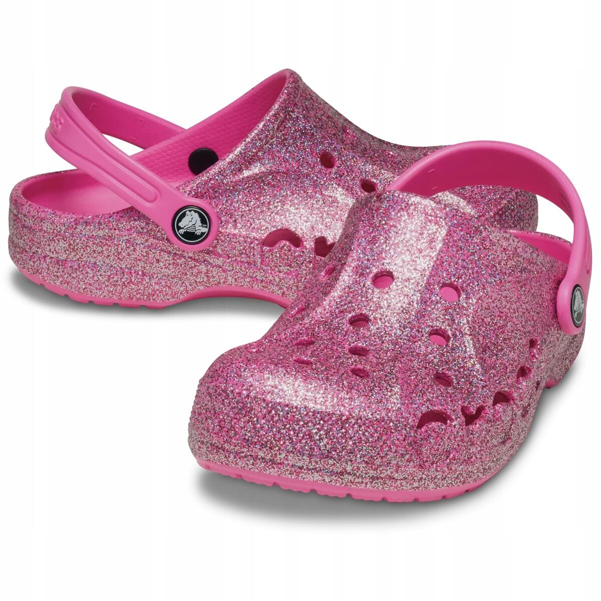 Chodaki Dla Dzieci Crocs Baya Glitter Kids Clog . 2/6