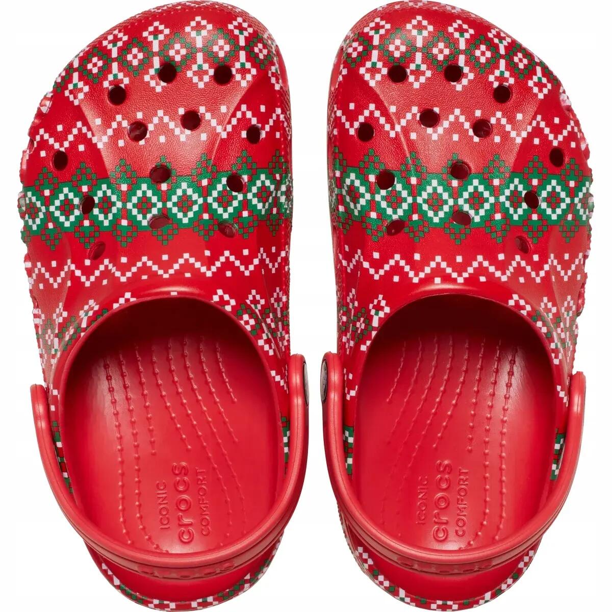 Chodaki Dla Dzieci Crocs Baya Holiday Graphic Clog 6/6