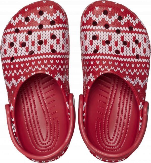 Chodaki Dla Dzieci Crocs Classic Holiday Sweater Clog 6/6