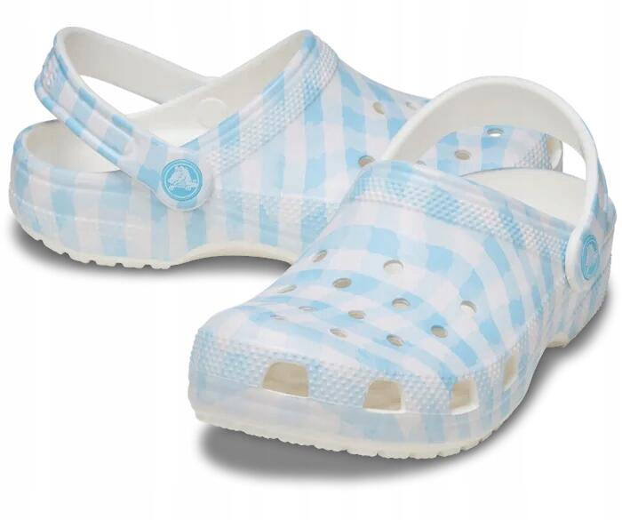 Chodaki Dla Dzieci Crocs Classic Gingham Clog 2/6
