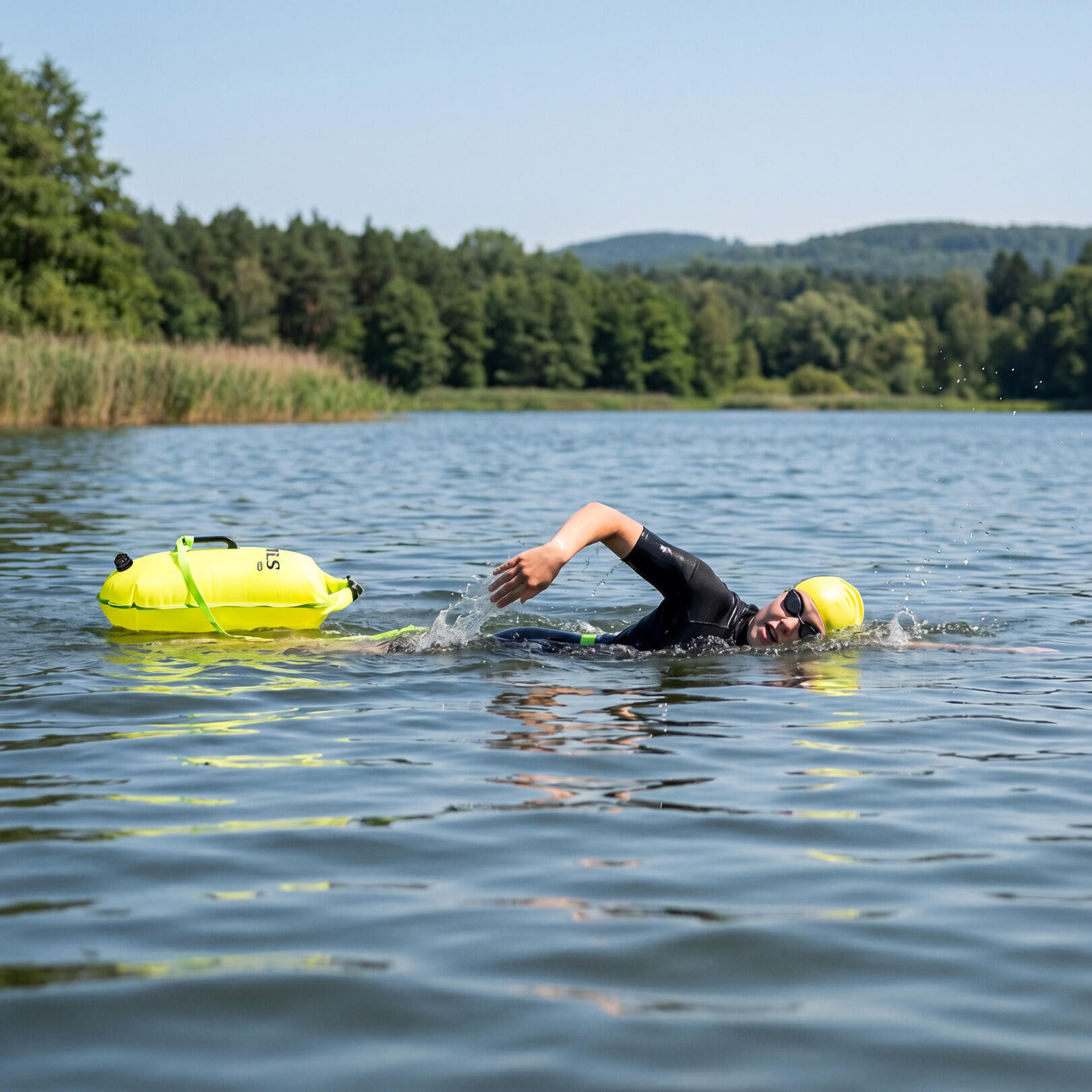 Aufblasbare Schwimmboje 28L NILS CAMP NC1772 2/7